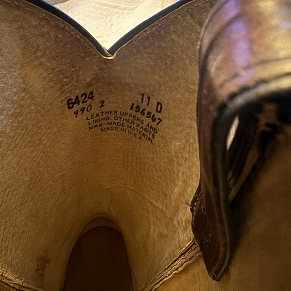 Abilene Boot Co. Brown Cowboy Boots - Picture 4 of 4